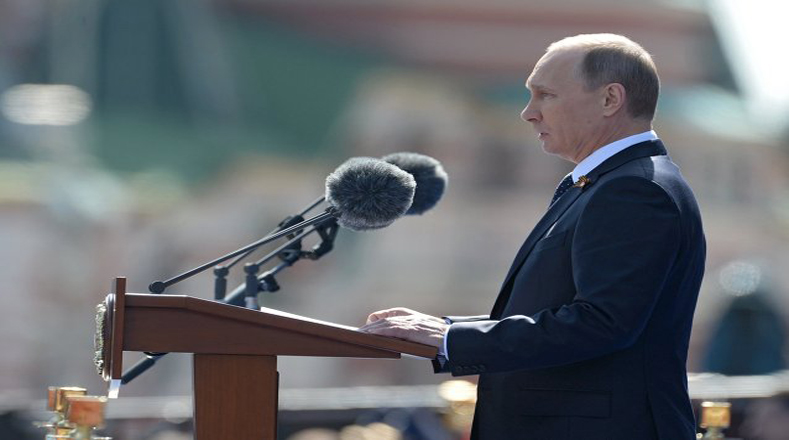 El presidente ruso Vladimir Putin destacó papel de la Unión Soviética sobre la Alemania Nazi. 