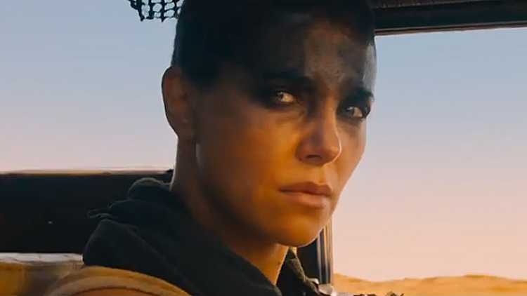 Charlize Theron en 'Mad Max: Fury Road'.