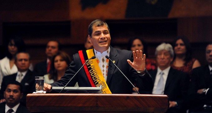 Correa dará su discurso ante más de mil personas en la Asamblea Nacional.