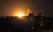 Israel atacó con bombardeos aéreos a la Franja de Gaza.