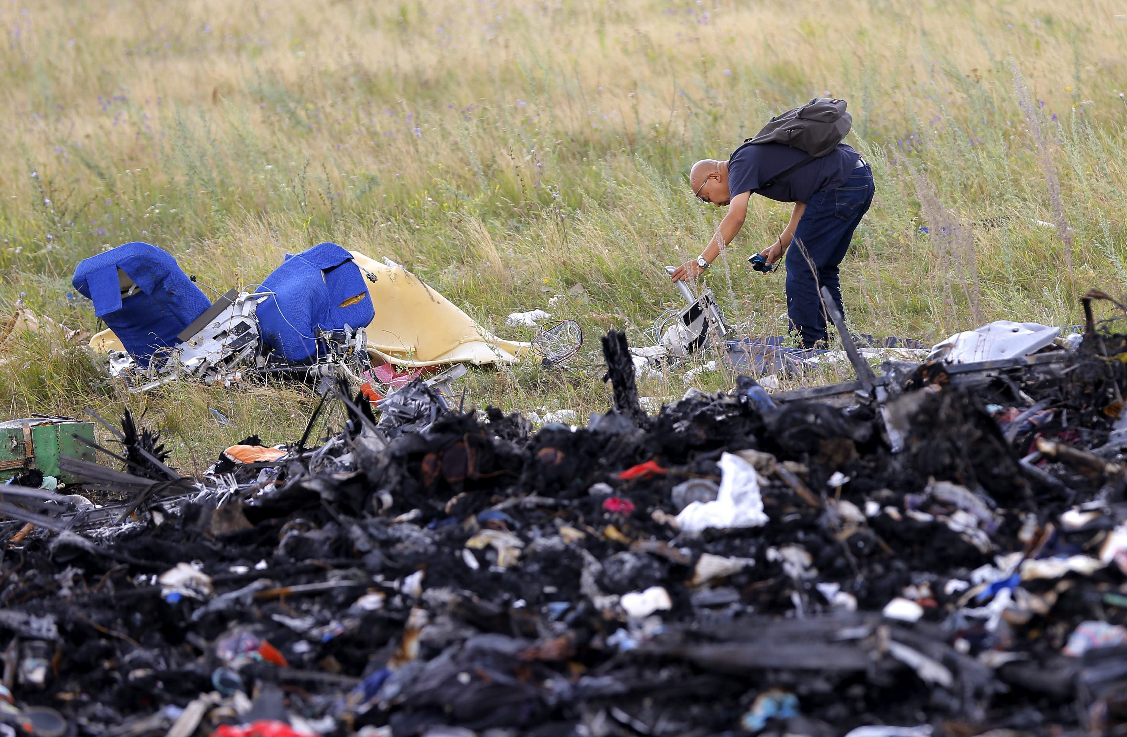 El 17 de julio de 2014 fue derrumbado un vuelo comercial de Malaysia Airlines con 298 personas a bordo.