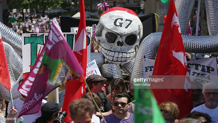 Durante este mismo fin de semana, los críticos del G7 organizarán paralelamente una cumbre alternativa.