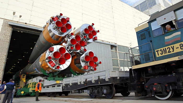 El cohete Soyuz-2.1a despegó desde el cosmódromo estatal de Plesetsk en la región de Arjanguelsk, en el norte de Rusia.