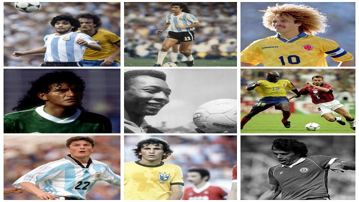 Suramérica tuvo grandes jugadores de fútbol de nivel internacional que no pudieron ganar la Copa América