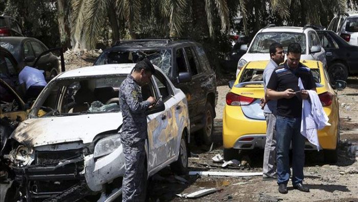 El pasado mayo, otros dos carros bomba explotaron en Bagdad, capital de Irak.