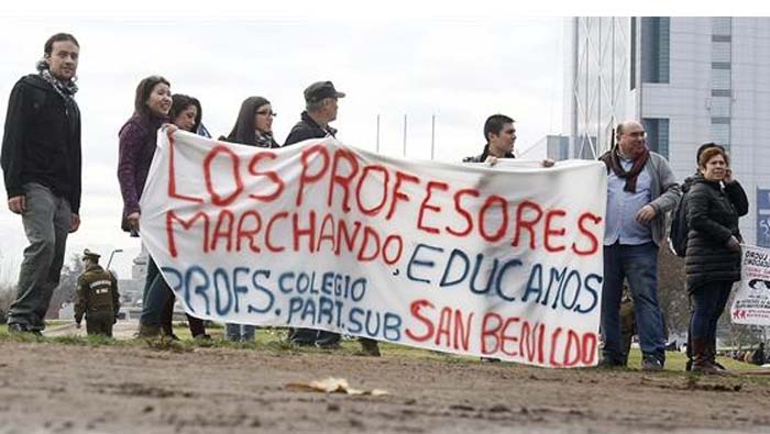 97 por ciento de los profesores de Chile rechaza el proyecto de Ley de Docente.
