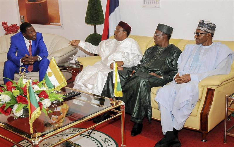 Este jueves el presidente de Nigeria participó en la Cuenca de Lago Chad en Abuya.