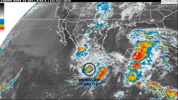 Existe un 60 por ciento de probabilidad de que en la Península de Yucatán se desarrolle un ciclón en las próximas 48 horas.
