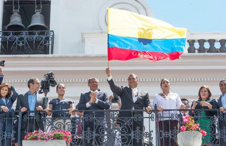 El mandatario ecuatoriano ha mantenido su llamado al diálogo desde el inicio de la desestabilización en el país.