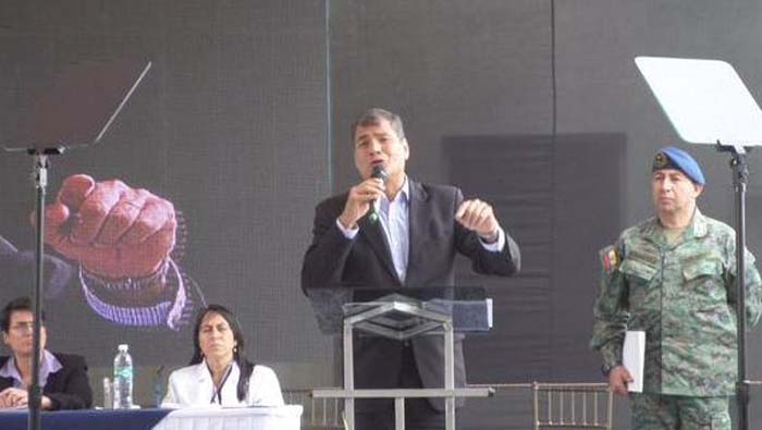 El presidente de Ecuador, Rafael Correa, insistió en que la ley de herencias y de plusvalía no afectará a los sectores populares y medios.