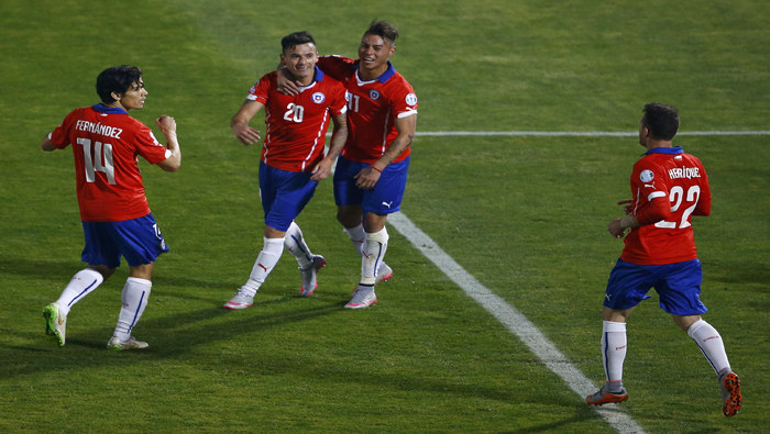 Con la victoria los chilenos ganaron el grupo A y clasificaron a los cuartos de final de la Copa América.