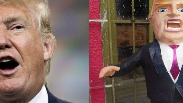 La figura de Donald Trump ya está a la venta en el norte de México