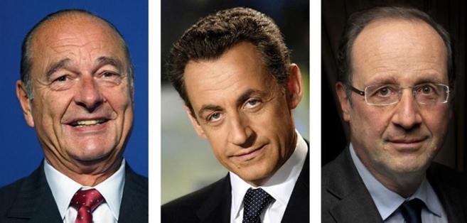 Chirac, Sarkozy y Hollande fueron pinchados por la NSA