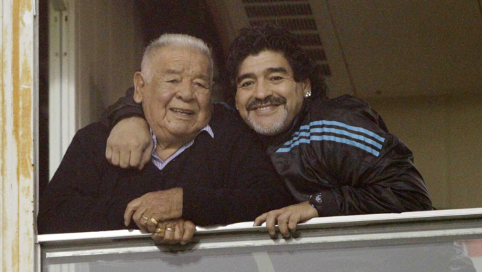Don Diego murió en Argentina a los 87 años de edad.