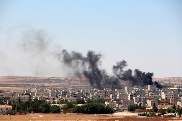 La nueva ofensiva del EI en Kobane profundiza la crisis humanitaria en Siria.