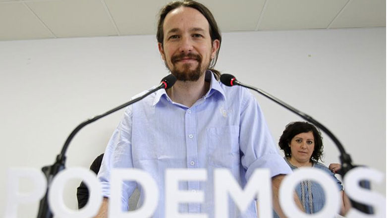 El secretario general de Podemos, Pablo Iglesias, reiteró su apoyo a la postura asumida por el primer ministro griego, Alexis Tsipras.