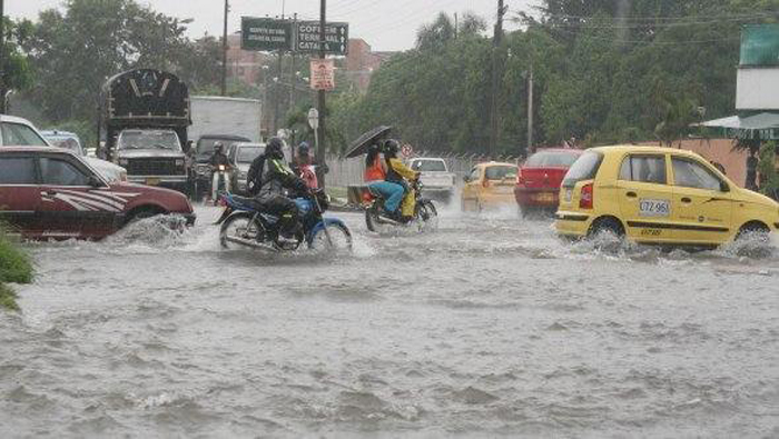 Santo Domingo se ha visto severamente afectado por las fuertes lluvias.