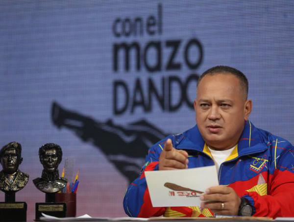 Cabello transmitió la conversación racista y sexista de la MUD en su programa Con el Mazo Dando