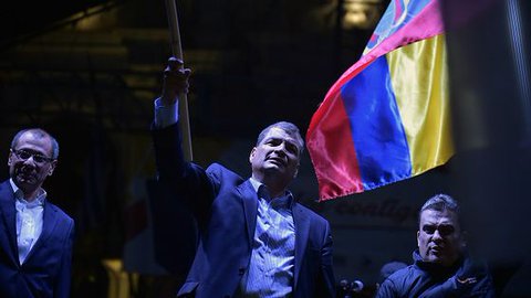 El mandatario ecuatoriano reiteró el llamado a la paz