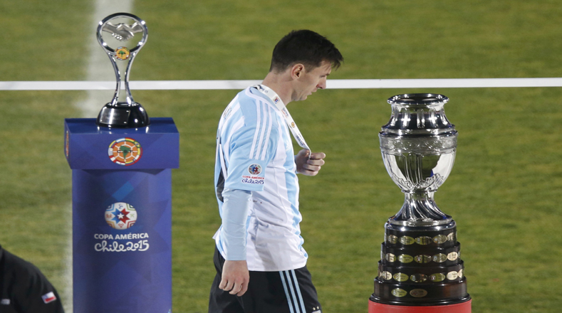 El argentino Lionel Messi, también fue subcampeón de América en el torneo del 2007, celebrado en Venezuela.