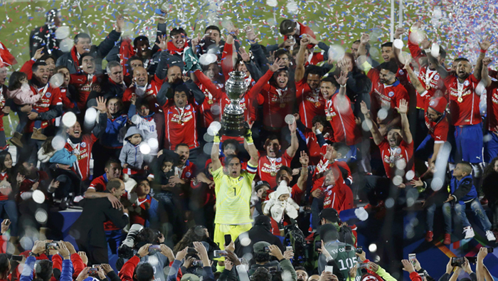 Chile gana su primera Copa América en casa
