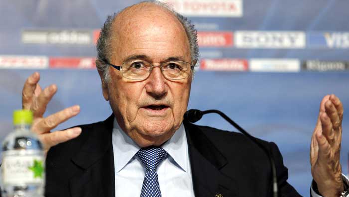 Blatter pidió a los resposables asumir responsabilidades