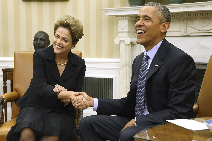 La revelación se da una semana después  que la presidenta de Brasil visitara  EE.UU.