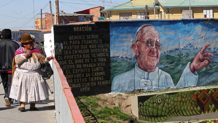 El Papa Francisco solo estará cuatro horas en La Paz.