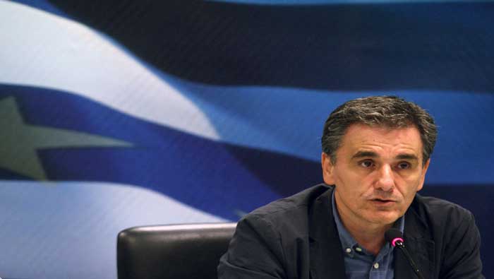 El ministro de Finanzas de Grecia, Euclid Tsakalotos, formará parte de las reuniones