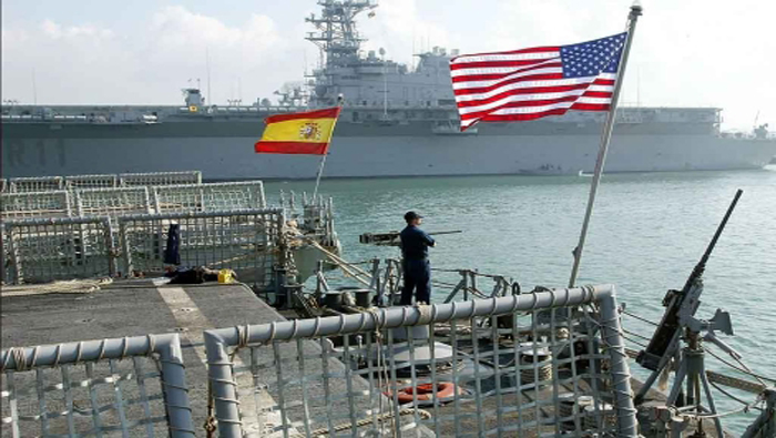 Estados Unidos pidió a las autoridades españolas permiso temporal para que el estacionamiento en la base sevillana de una fuerza de élite del Cuerpo de Marines se convirtiera en definitivo.