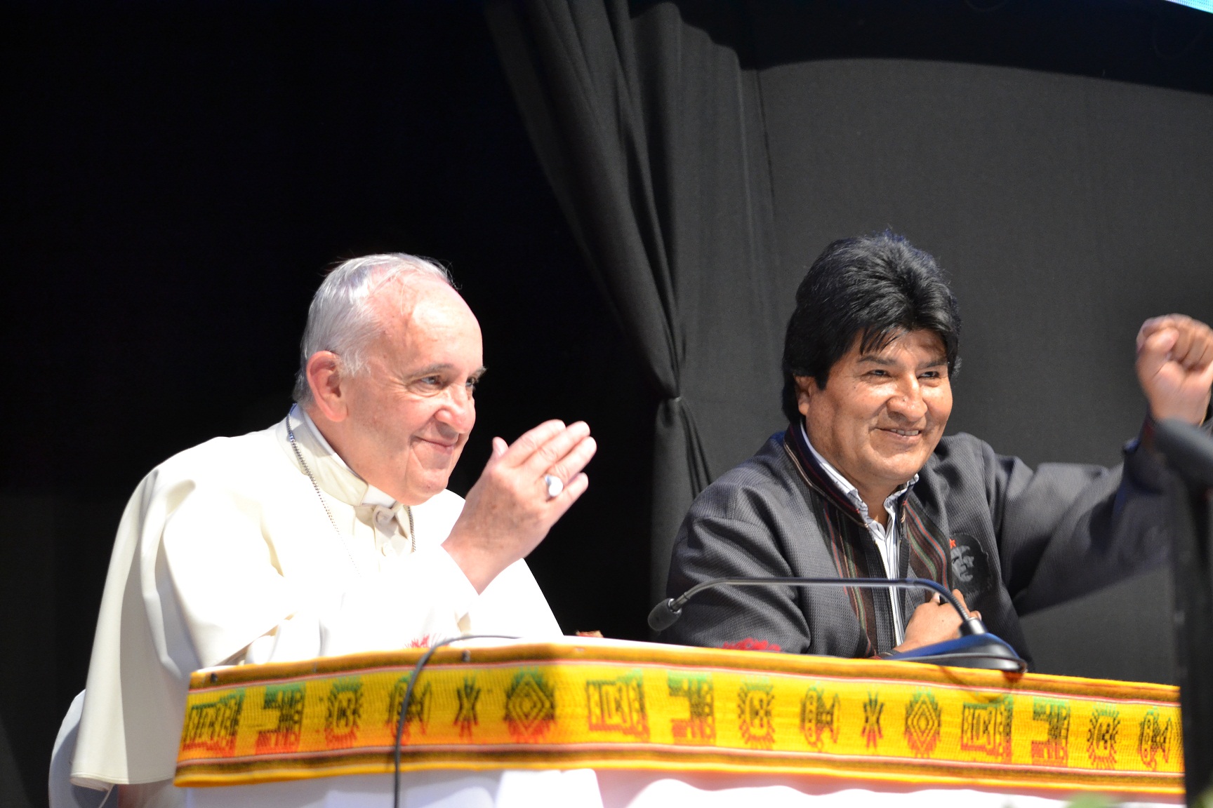 Evo Morales: ahora sí tengo Papa