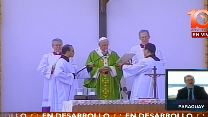 Durante la ceremonia, el máximo líder de la Iglesia católica realizará el rezo del Ángelus.