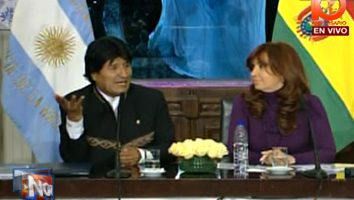 Morales y Fernández se reúnen en Argentina para firmar acuerdos