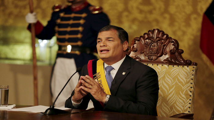 El presidente ecuatoriano ha llamado a defender la Revolución Ciudadana.