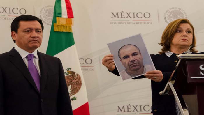 La fiscalía había desestimado la posibilidad de extraditar a Guzmán pronto a Estados Unidos.