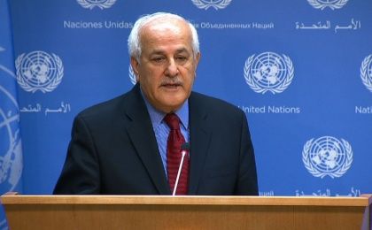 El embajador de Palestina ante la ONU, Riyad Mansour, indicó que con su adhesión a principales instrumentos globales en materia humanitaria y de derechos humanos, como el Estatuto de Roma de la Corte Penal Internacional, dan muestra de que buscan la paz.