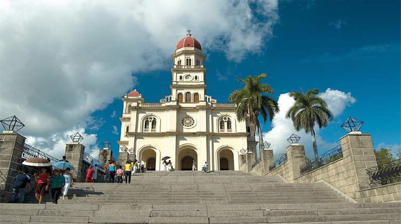 Iglesia de la Virgen de la Caridad del Cobre. Santiago es el hogar la patrona de Cuba.