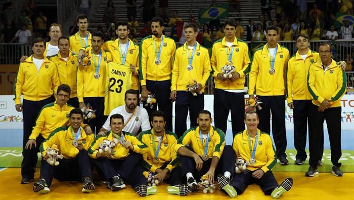 La delegación de Brasil se ubicó en el tercer lugar del medallero.