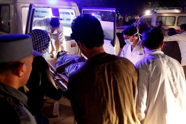 Las víctimas fueron trasladadas a un centro médico en la provincia de Baghlan