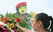 Jóvenes en Managua recordaron el legado de Chávez a favor de la integración.  