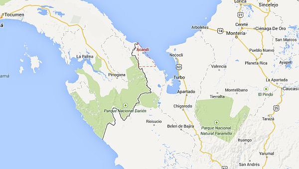 El epicentro se ubicó a unos 29 kilómetros al sur de la ciudad colombiana de Acandí.