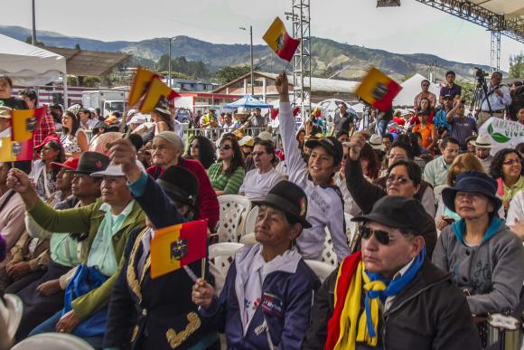 La mayoría del pueblo ecuatoriano respalda el proceso de diálogo por la equidad y la justicia social impulsado por el gobierno.