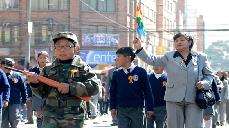 Desde el sábado pasado, los bolivianos han festejado la fecha patria.