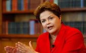 Rousseff llamó a los brasileños a unirse para el crecimiento del país. 