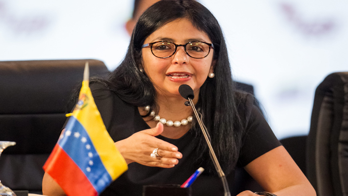 La canciller venezolana llamó a seguir fortaleciendo la unión en la región.