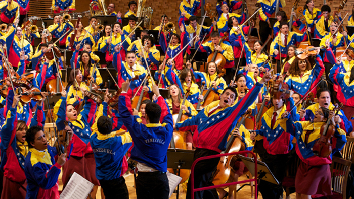 La Orquesta Sinfónica Nacional de Venezuela está compuesta por niños de entre ocho y 12 años.