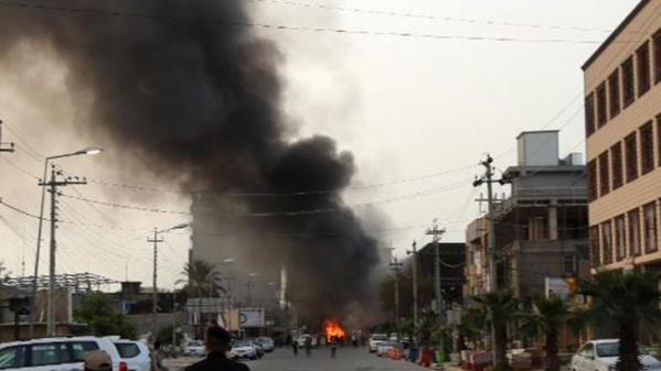 El atentado ocurrió en un mercado de Yamila en la capital de Irak.