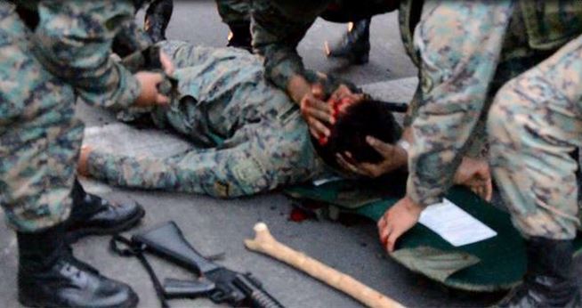 12 miembros de la Armada fueron agredidos en Morona mientras habilitaban las vías.