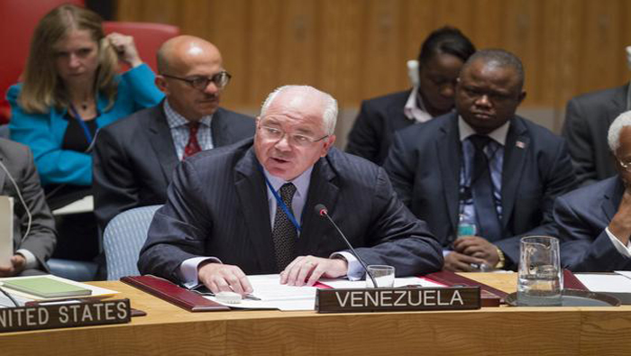 El diplomático venezolano Rafael Ramírez rechazó dos puntos de la Declaración sobre Siria ante la ONU.