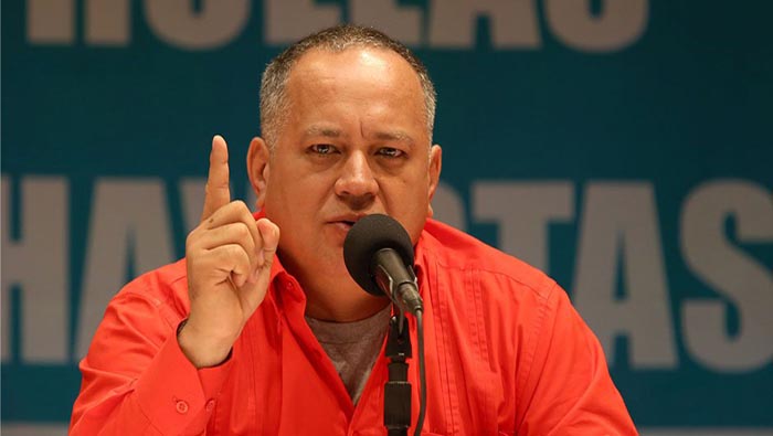 Presidente de la Asamblea Nacional de Venezuela, Diosdado Cabello, dio a conocer la información en su programa televisivo 